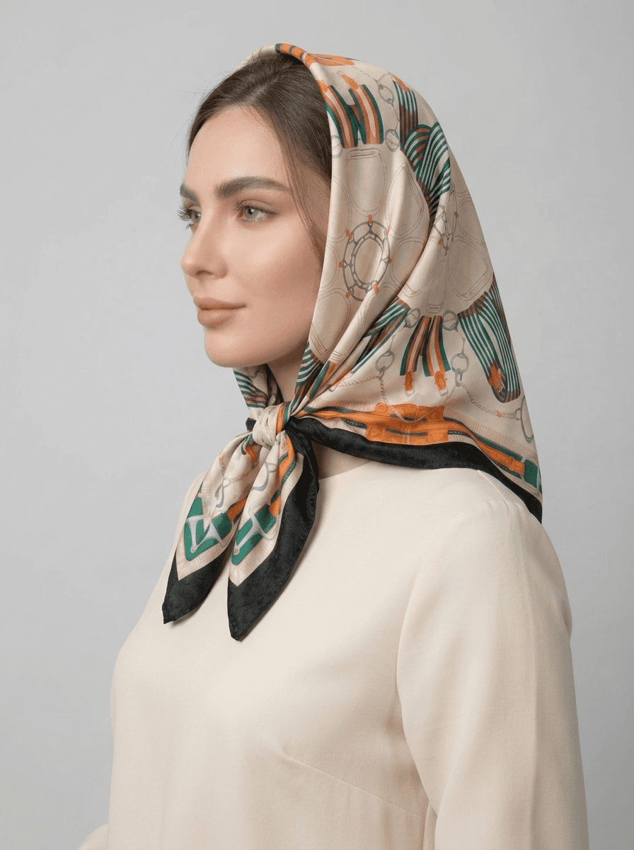 تصویر ميني اسکارف نخي 105