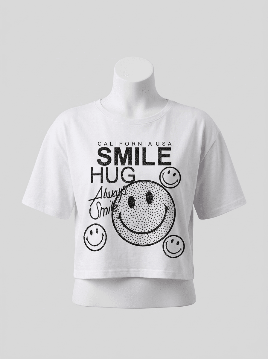 کراپ نخ پنبه Smile کد 227 - تصویر ۳