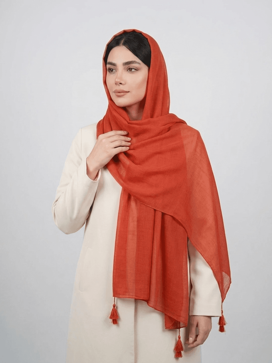 شال سوپر نخ رنگی کد 554 - تصویر ۱