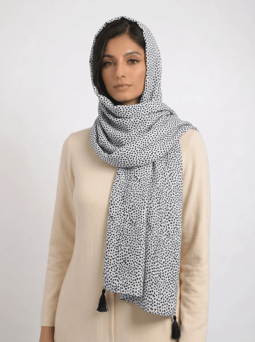 شال نخی میکس توپی کد 604 - تصویر ۱۶