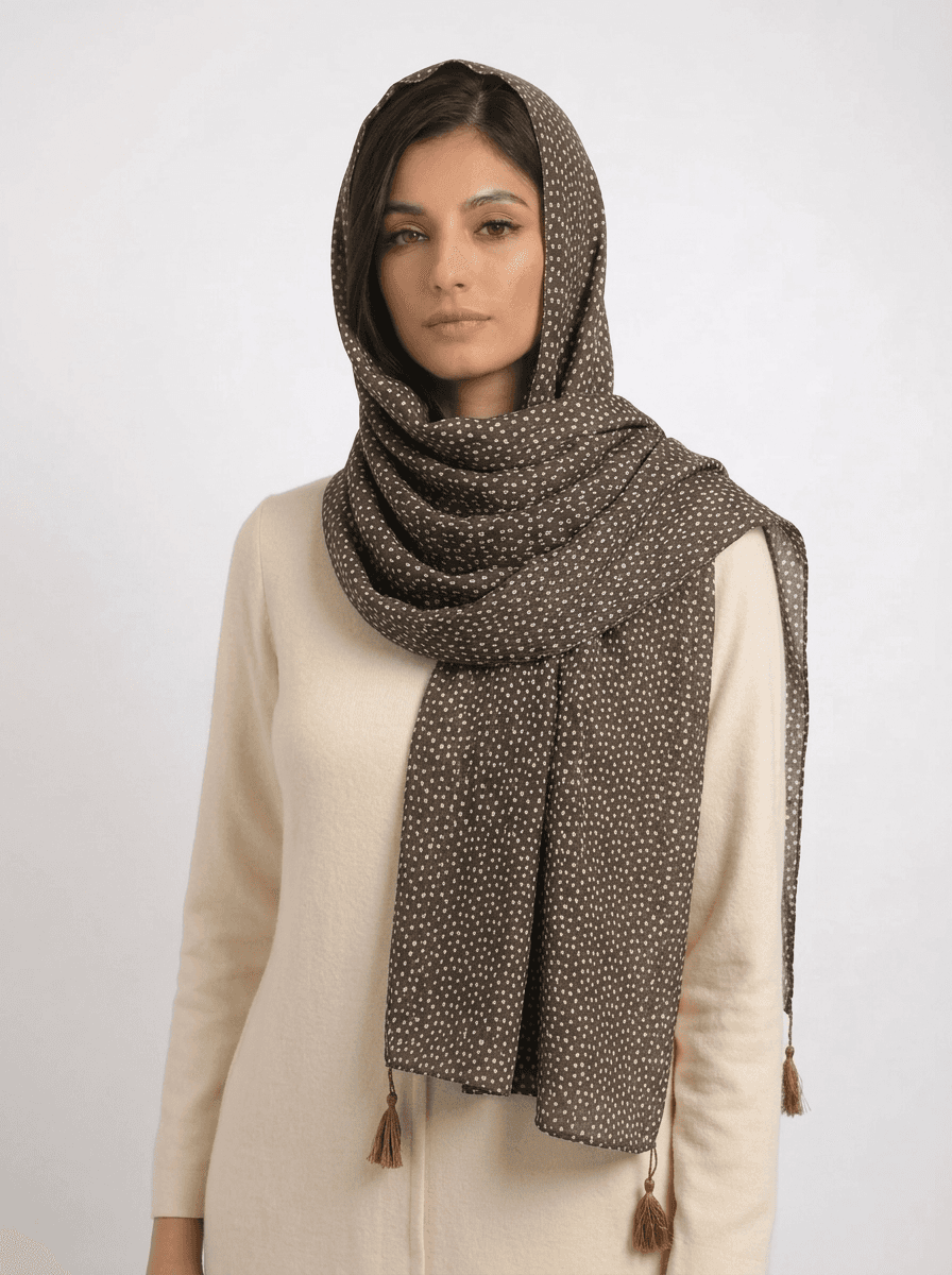 شال نخی میکس توپی کد 604 - تصویر ۱۷