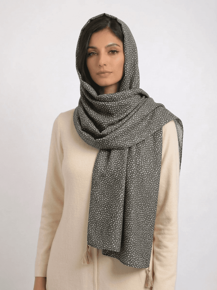 شال نخی میکس توپی کد 604 - تصویر ۱۸