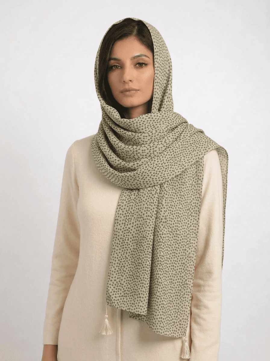 شال نخی میکس توپی کد 604 - تصویر ۱۴
