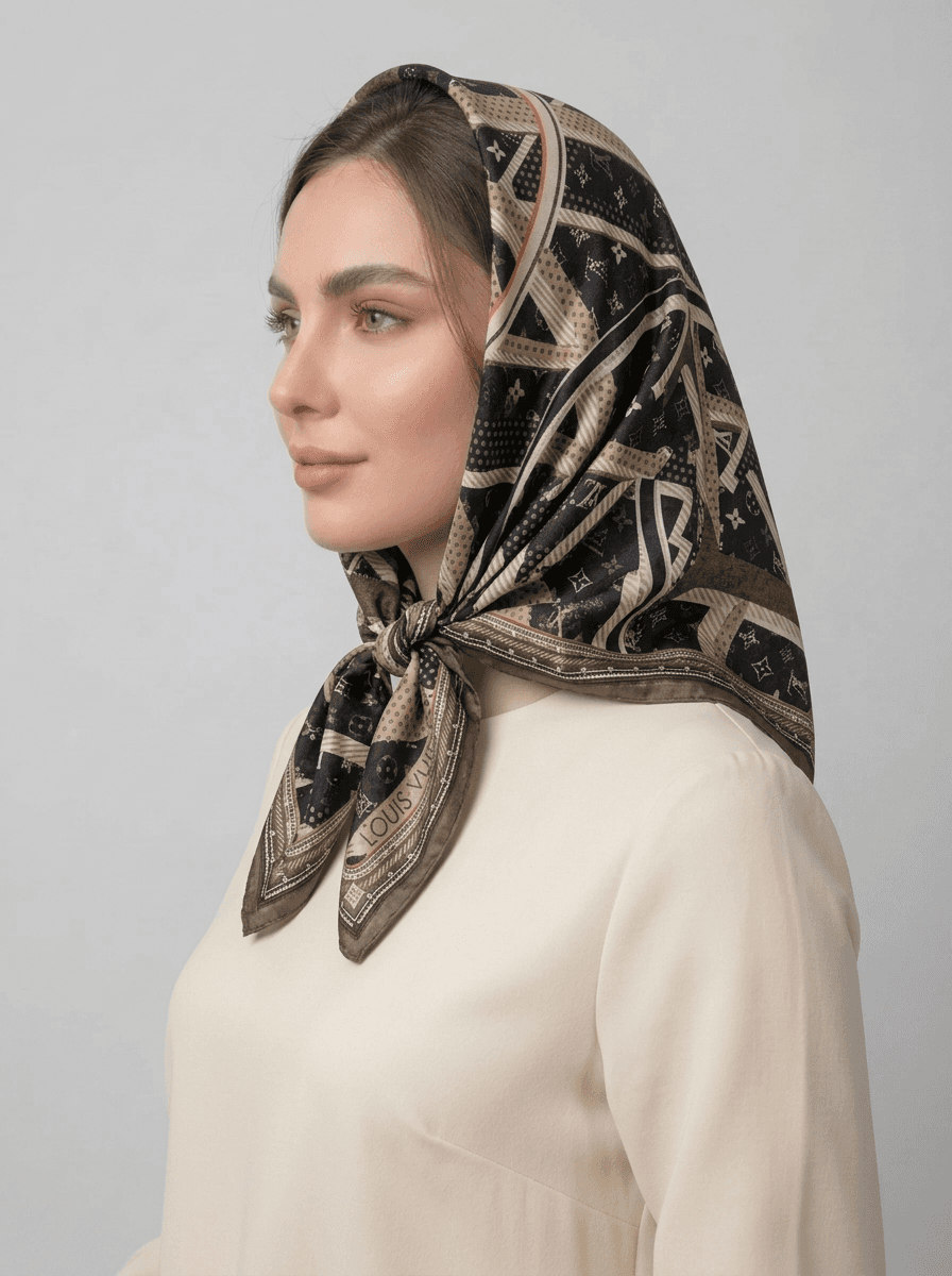 ميني اسکارف نخي کد 120 - تصویر ۲