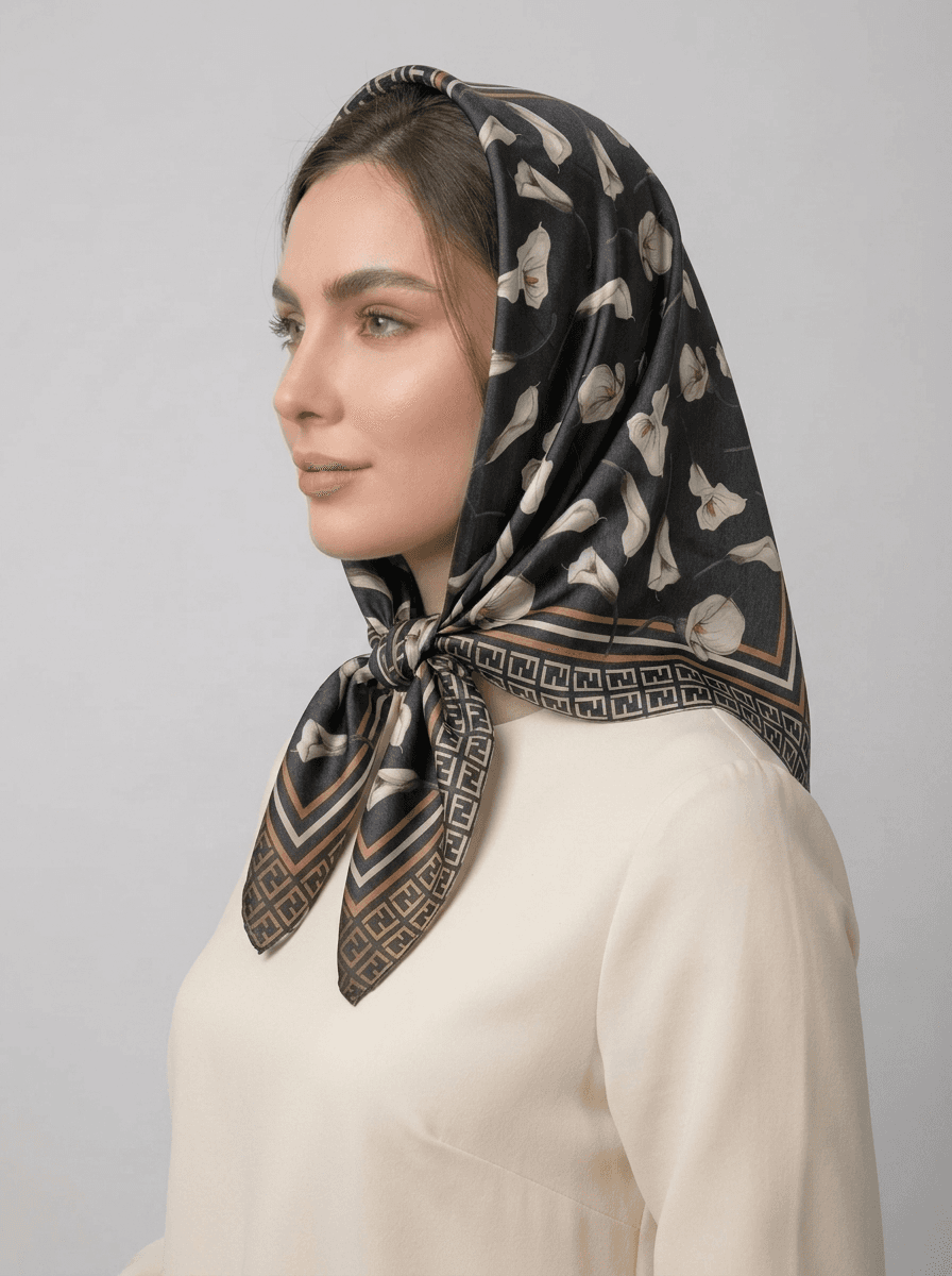 ميني اسکارف نخي کد 125 - تصویر ۲