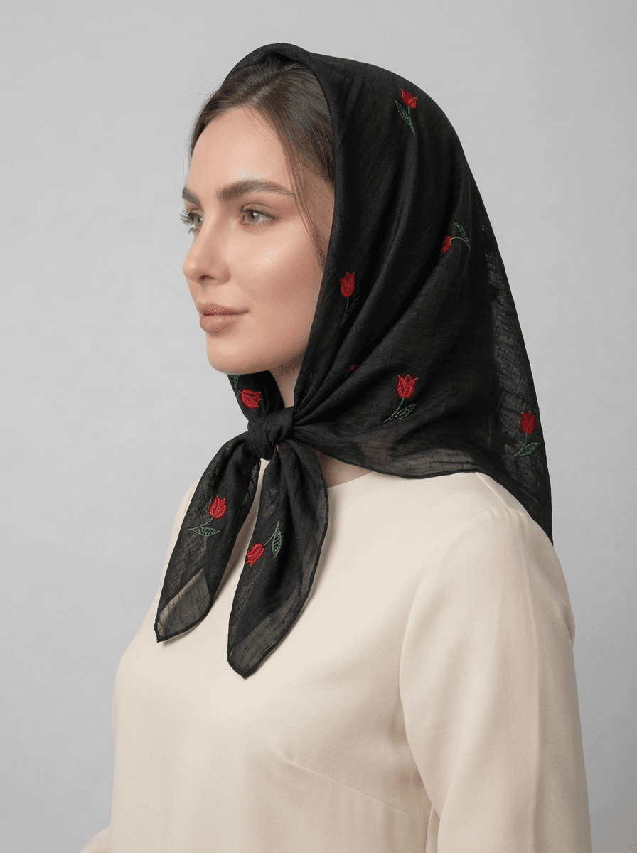 ميني اسکارف نخي کد 134 - تصویر ۲