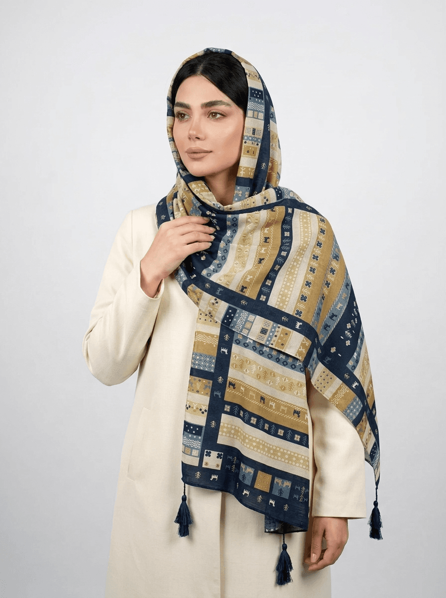 شال نخی کد 340 * - تصویر ۲