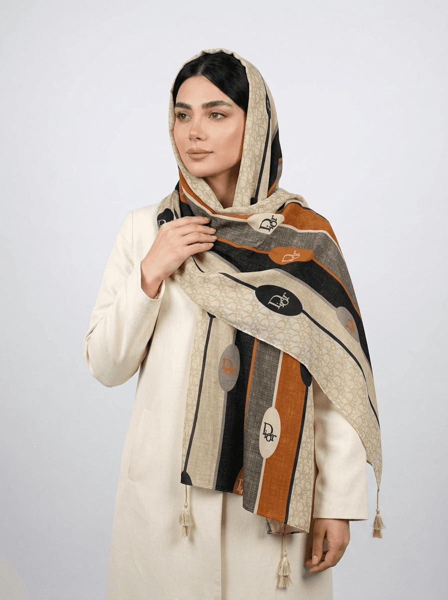 شال نخی دیور کد 484 - تصویر ۶