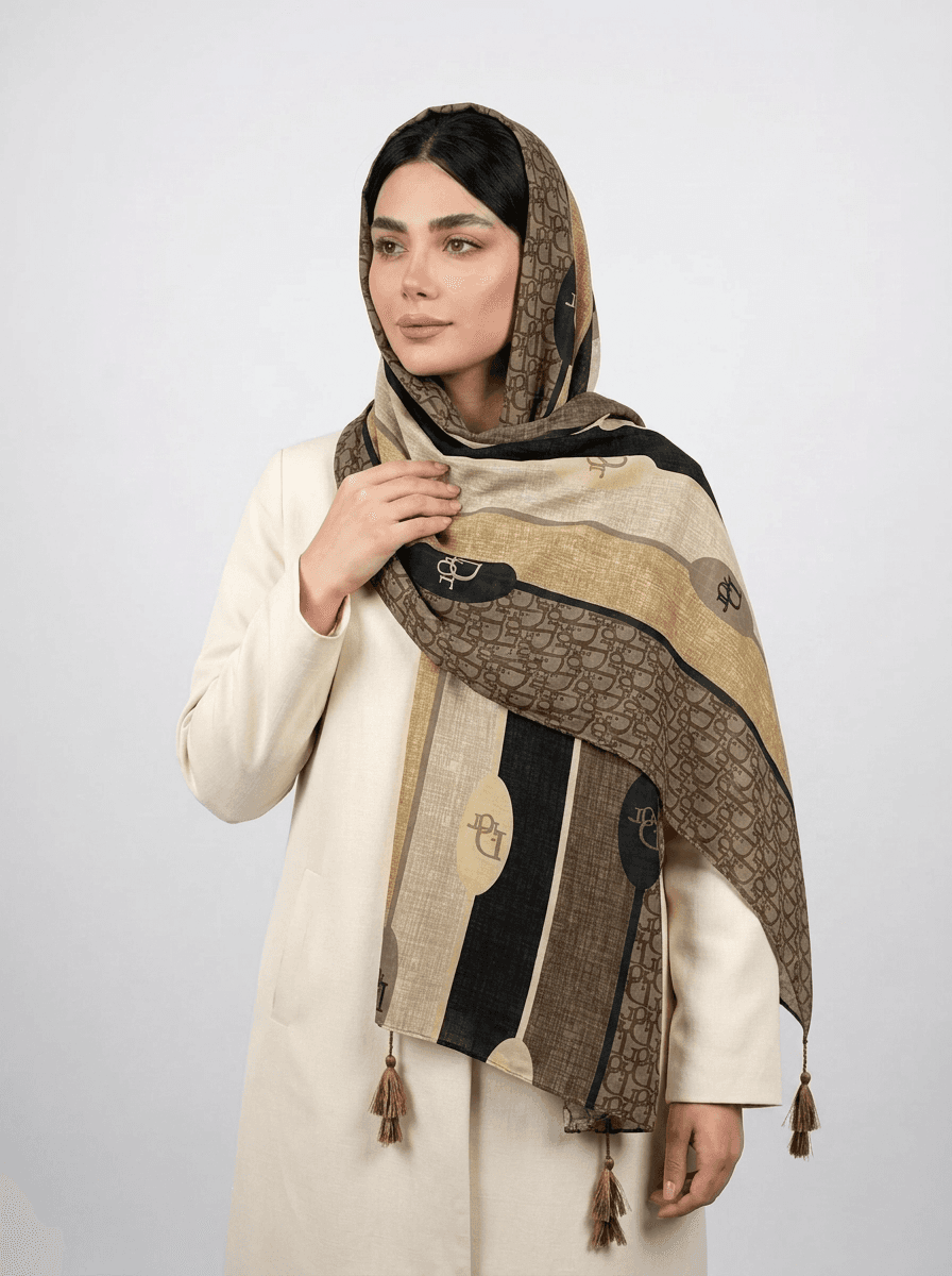 شال نخی دیور کد 484 - تصویر ۱۱