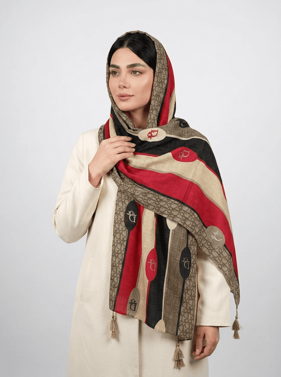 شال نخی دیور کد 484 - تصویر ۵