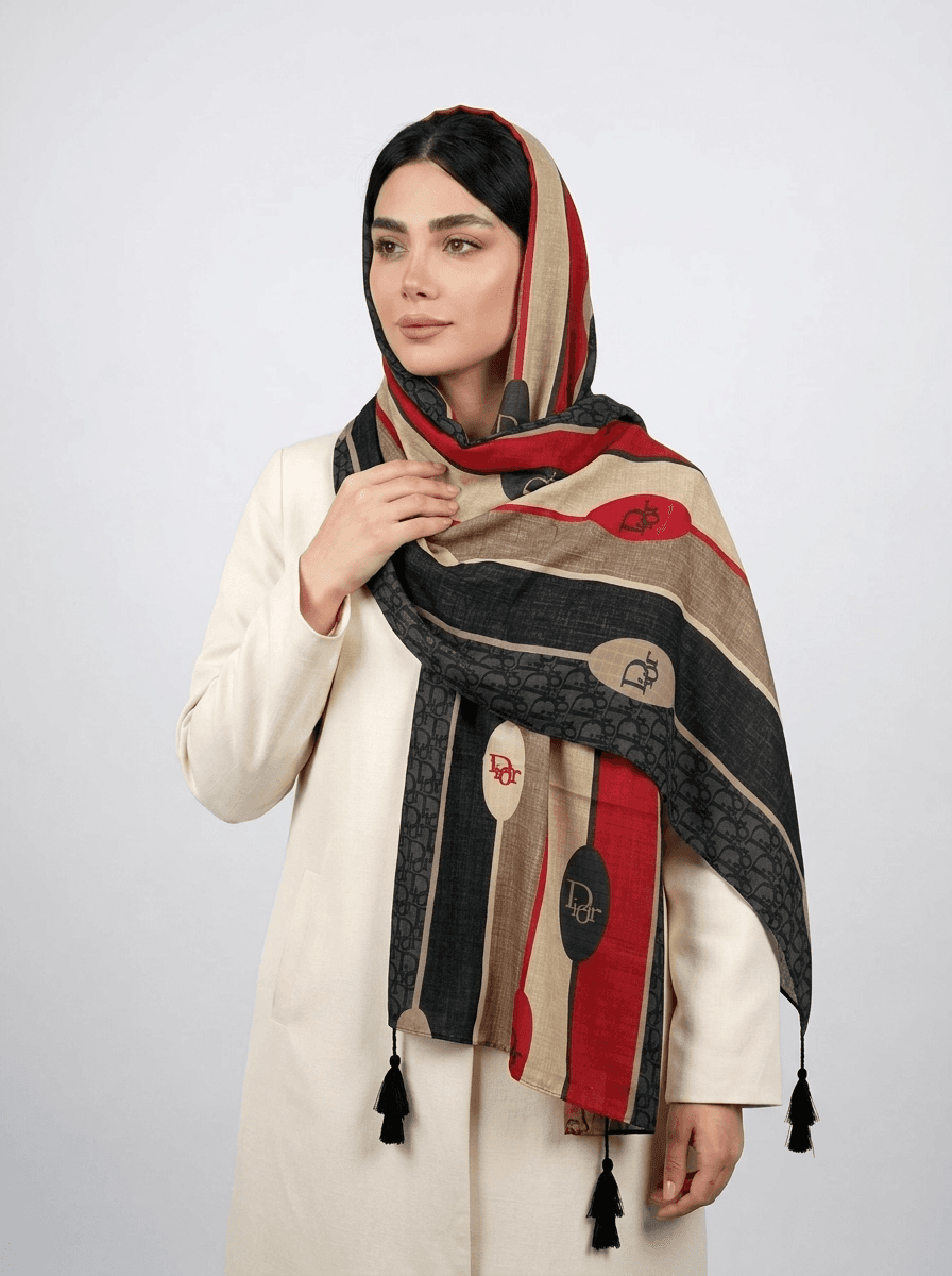 شال نخی دیور کد 484 - تصویر ۲