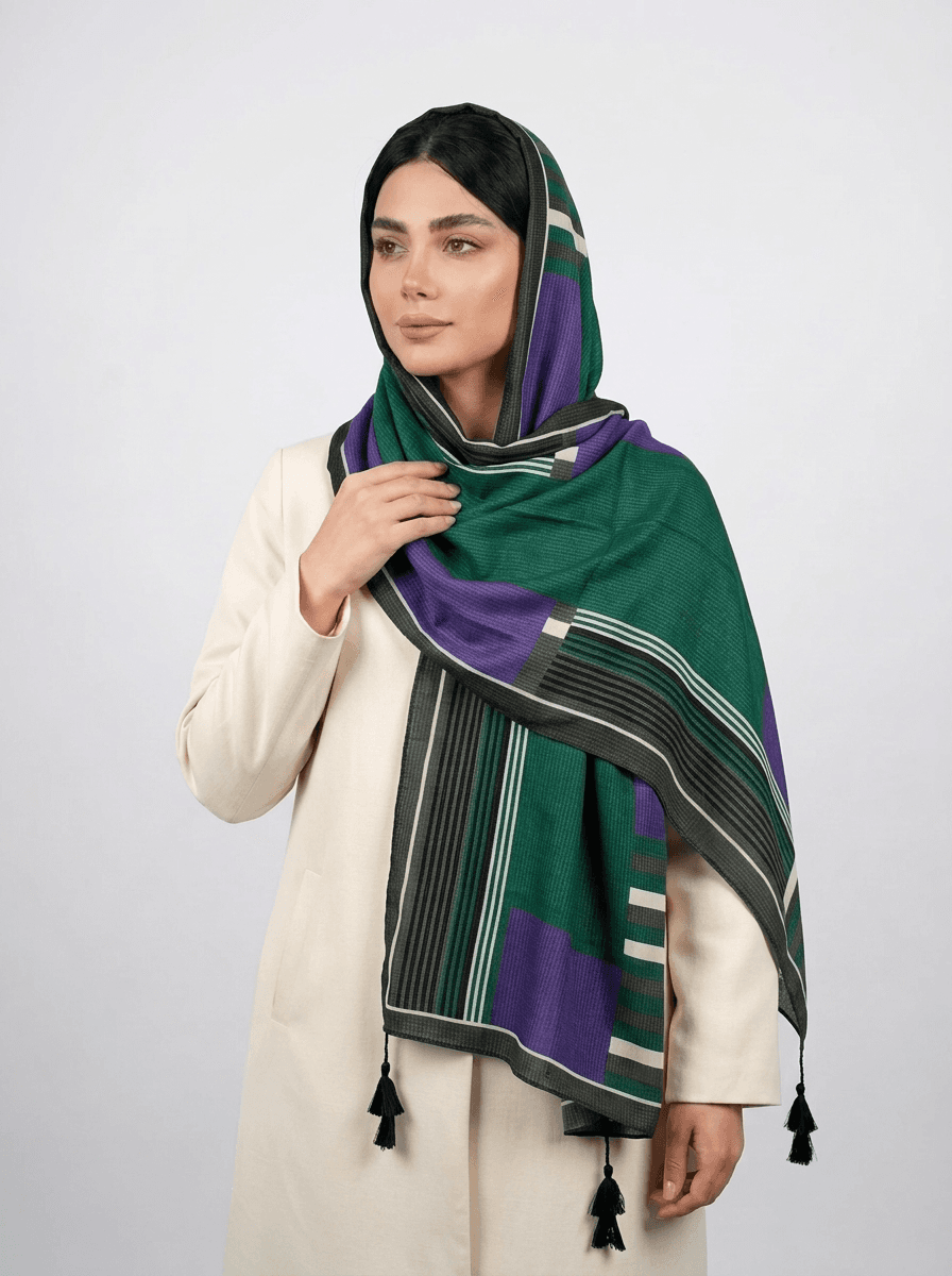 شال نخي کد 55 - تصویر ۱۰