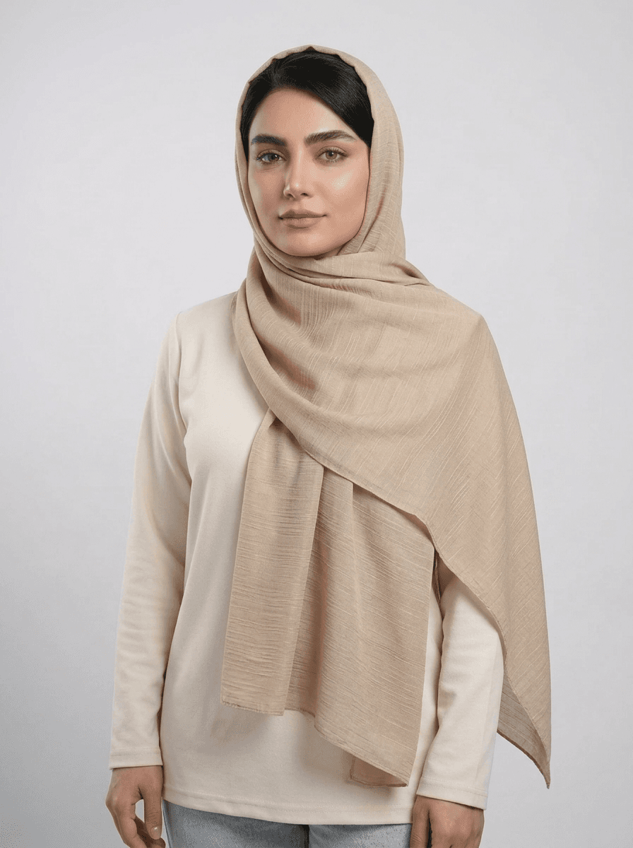 شال اسلپ ساده رنگی کد 552 - تصویر ۵