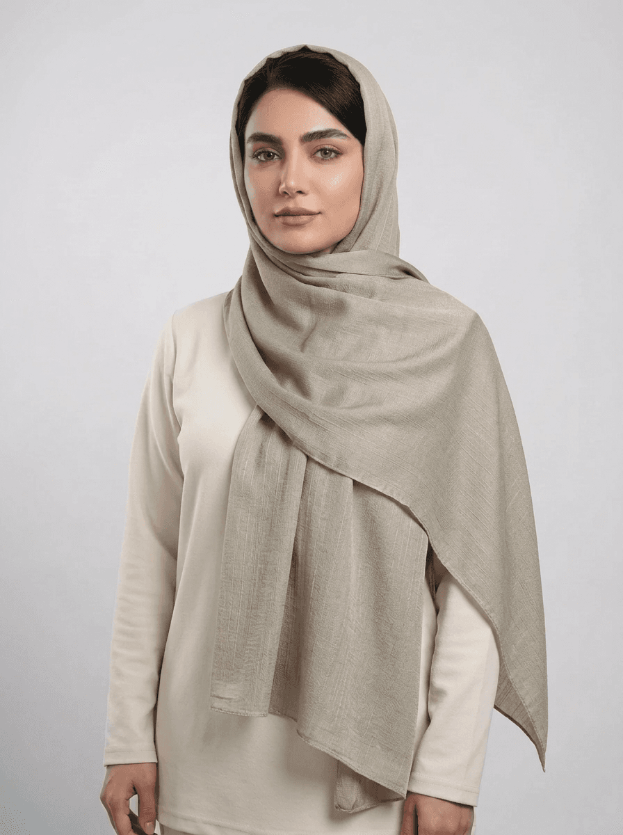 شال اسلپ ساده رنگی کد 552 - تصویر ۷