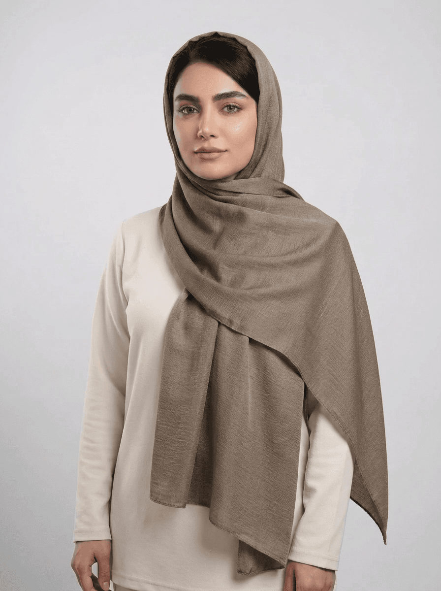 شال اسلپ ساده رنگی کد 552 - تصویر ۴
