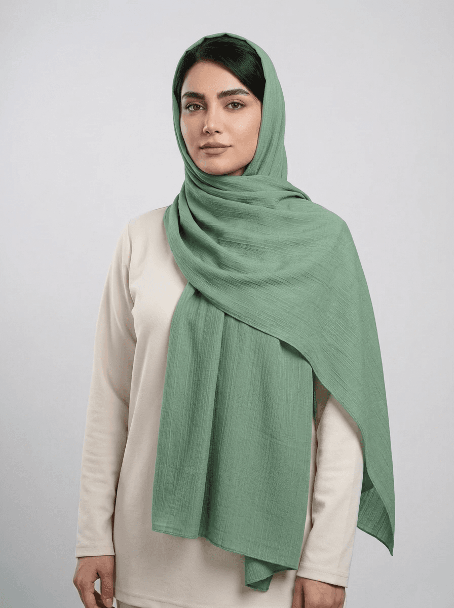 شال اسلپ ساده رنگی کد 552 - تصویر ۳