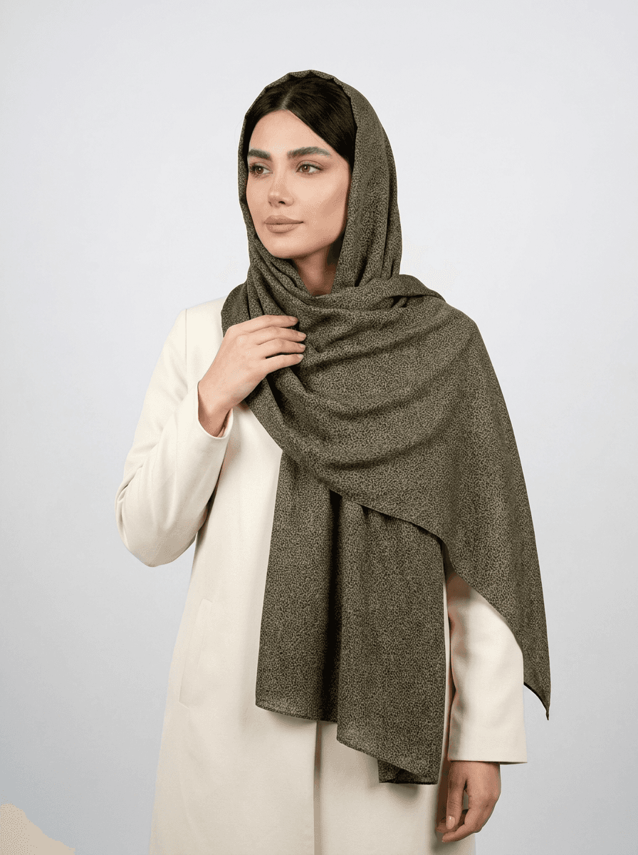 شال بهاری پلنگی کد 559 - تصویر ۲
