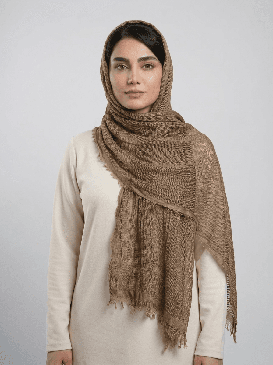 شال حصیری وارداتی کد 570 - تصویر ۱