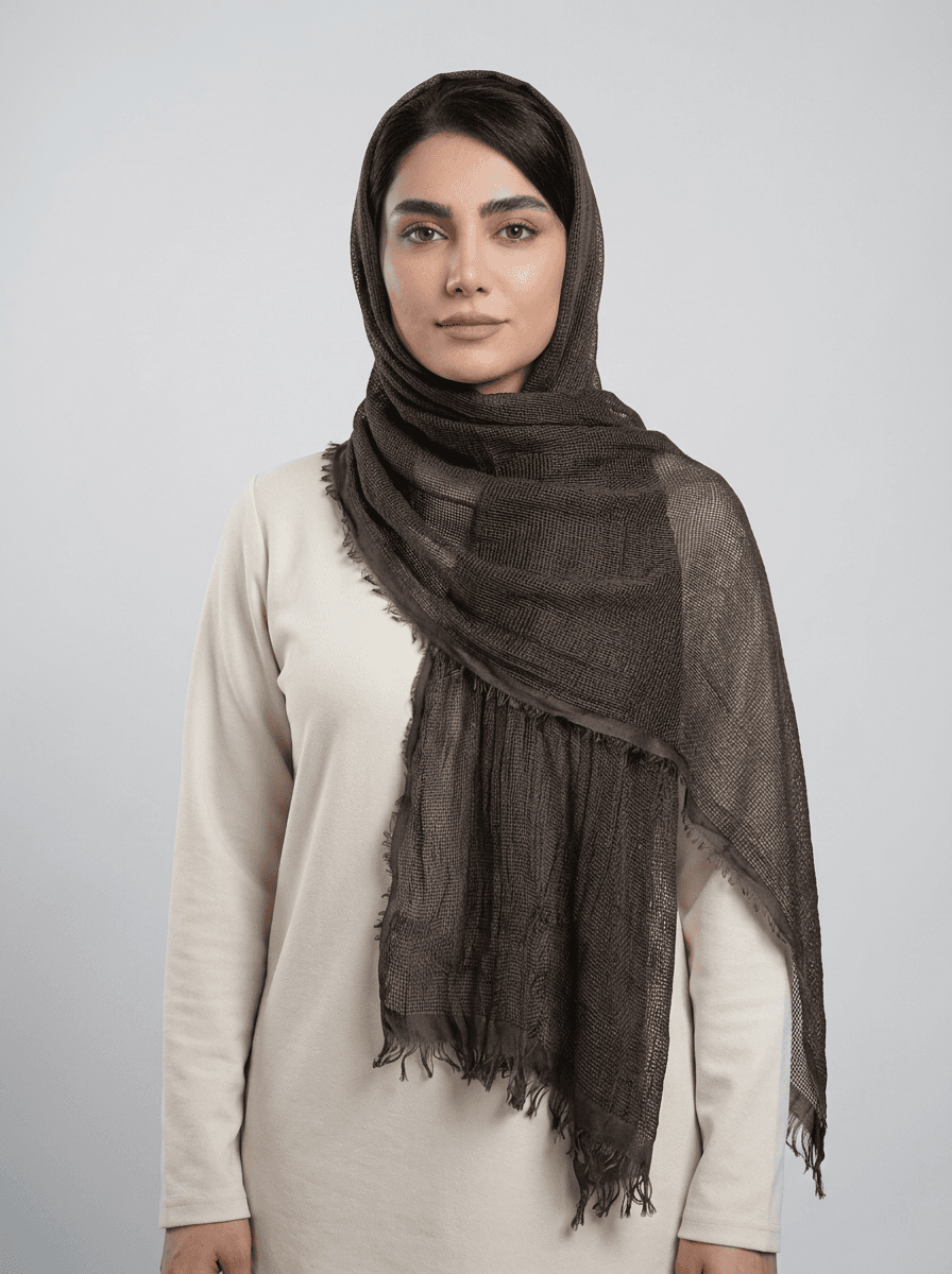 شال حصیری وارداتی کد 570 - تصویر ۳