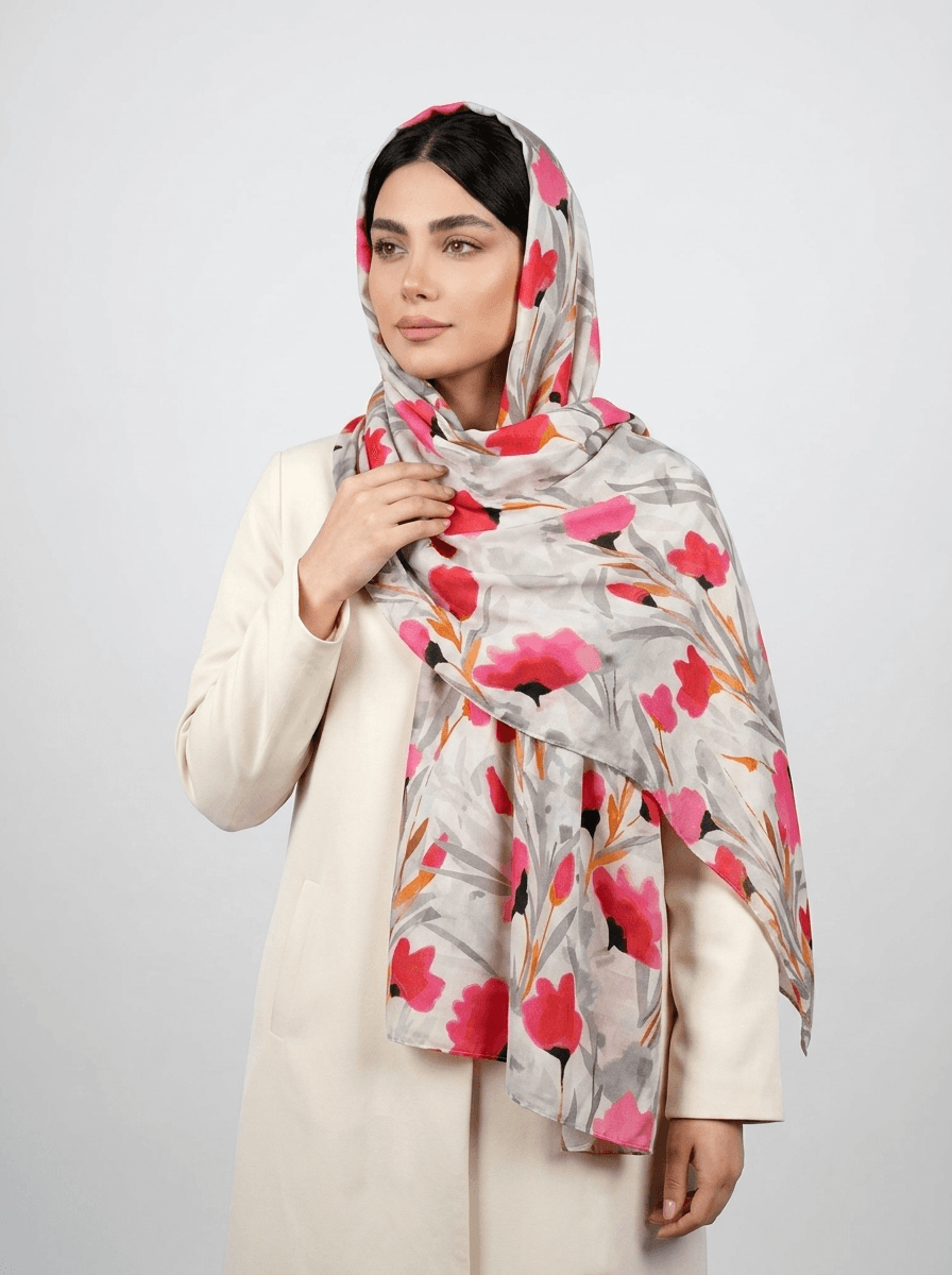 شال نخی کد 581 - تصویر ۲