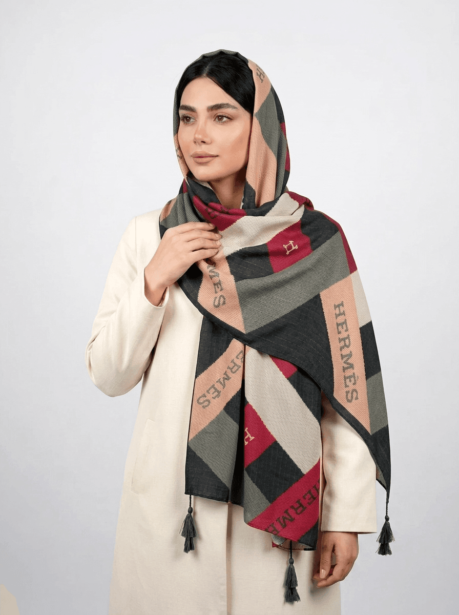 شال نخي کد 61 - تصویر ۲