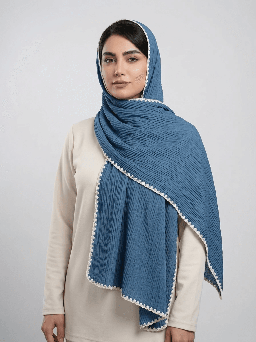 شال نخی دندون موشی کد 616 - تصویر ۱