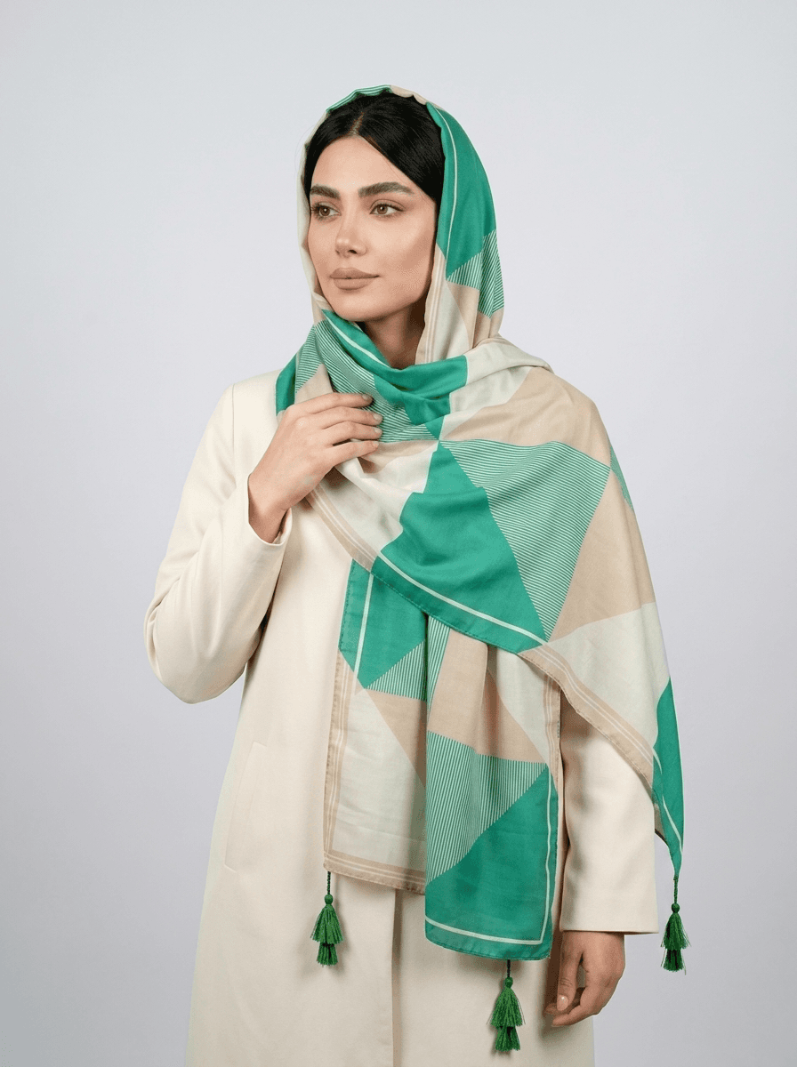 شال نخي کد 91 - تصویر ۲